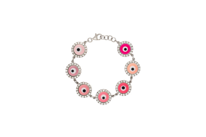 Pulseira Clássica Mini - Degradê de rosas